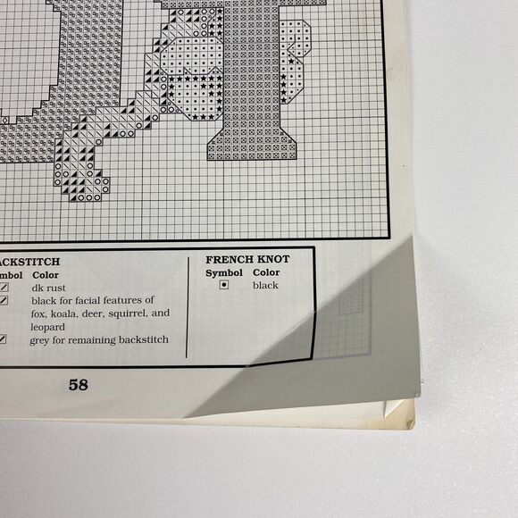 VTG 1996 Good Natured Girls Cross Stitch The Big Book Just For Baby 101 Designs - Picture 12 of 15